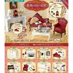 Re-Ment Petit Sample Series Rose'n Palace Set of 8 BOX Figure JAPAN OFFICIAL