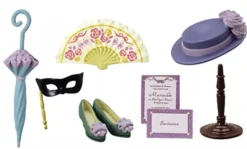 Re-Ment Petit Sample Series Rose'n Palace Set of 8 BOX Figure JAPAN OFFICIAL