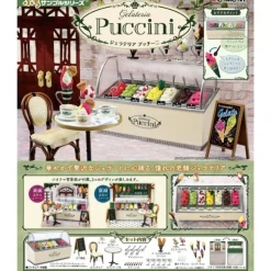 Re-Ment Petit Sample Series Gelateria Puccini Complete Set Figure JAPAN OFFICIAL