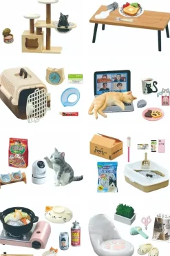 RE-MENT Petit Sample Series Nekota-san no Nichijo All 8 types Figure JAPAN