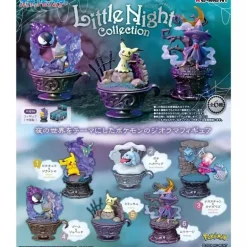 Re-ment Pokemon Little Night Collection All 6 type Set Figure JAPAN OFFICIAL