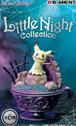 Re-ment Pokemon Little Night Collection All 6 type Set Figure JAPAN OFFICIAL