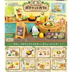 Re-Ment Sanrio Characters Pochacco Cafe Full Set of 8 Figure JAPAN OFFICIAL