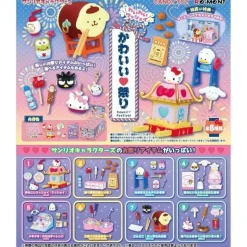 Re-Ment Sanrio Kawaii Festival Full Set 8 BOX Figure JAPAN OFFICIAL