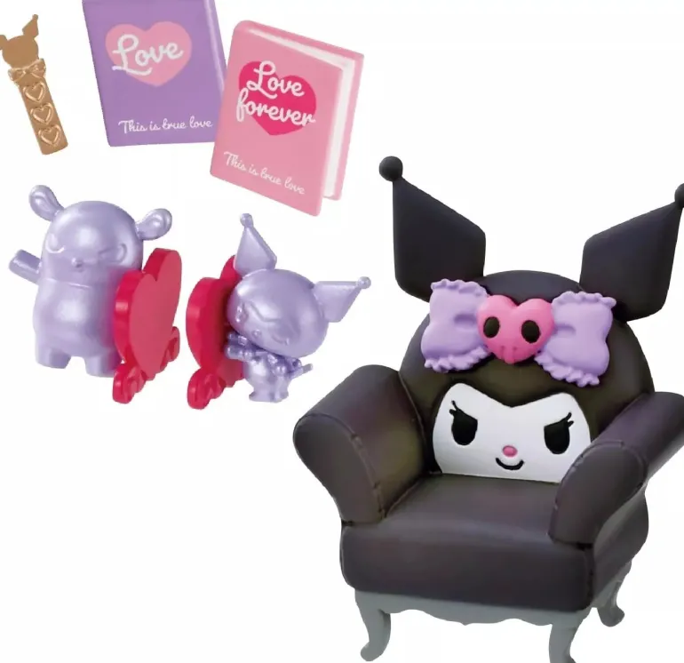 Re-Ment Sanrio Kuromi's Gothic Room Full Set 8 BOX Figure JAPAN OFFICIAL