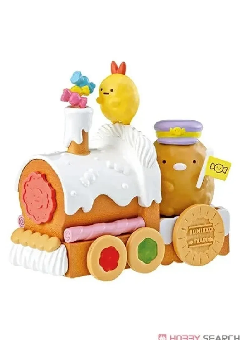 Re-Ment Sumikko Gurashi Mogu Mogu Sweets Train Full Set 6 BOX Figure JAPAN