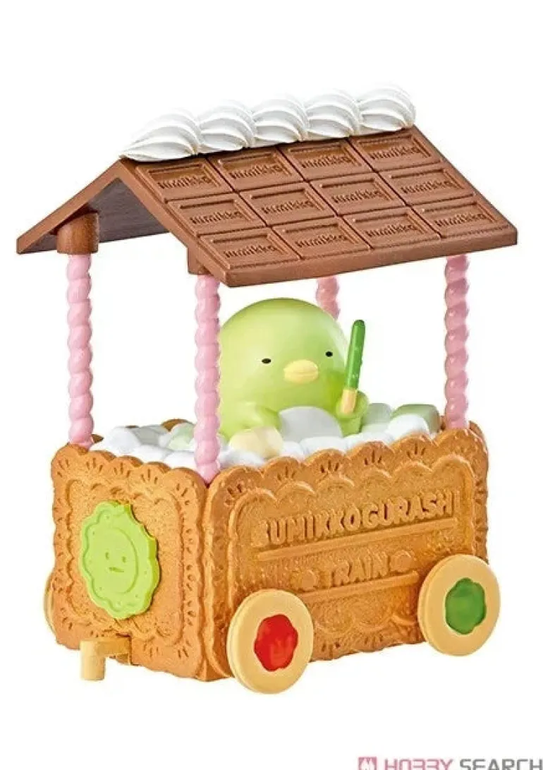 Re-Ment Sumikko Gurashi Mogu Mogu Sweets Train Full Set 6 BOX Figure JAPAN