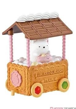 Re-Ment Sumikko Gurashi Mogu Mogu Sweets Train Full Set 6 BOX Figure JAPAN
