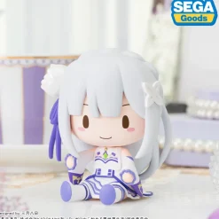 Re:Zero Starting Life in Another World Fuwapuchi Emilia Figure JAPAN OFFICIAL