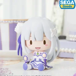 Re:Zero Starting Life in Another World Fuwapuchi Emilia Figure JAPAN OFFICIAL