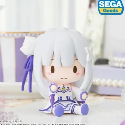 Re:Zero Starting Life in Another World Fuwapuchi Emilia Figure JAPAN OFFICIAL