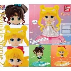 Sailor Moon Twinkle Statue 2 Serenity Venus Jupiter set of 3 figures JAPAN