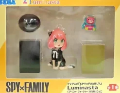 SEGA Luminasta SPY×FAMILY Anya Forger Playing The Spy Figure JAPAN OFFICIAL