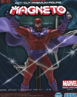 SEGA Marvel ACT/CUT Premium Figure Magneto JAPAN OFFICIAL