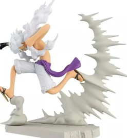 Senkou Zekkei One Piece Luffy Gear 5 Rob Lucci Awakening Form Figure Set of 2