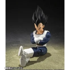 S.H.Figuarts Dragon Ball Z Vegeta Older Style Battle Clothes Action Figure JAPAN