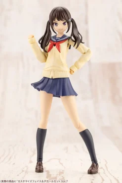 Sousai Shoujo Teien Customized Face & Decal Set Vol.7 Yuki Madoka B Model kit