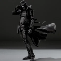 Spider-Man Into the Spider-Verse SV Action Spider-Man Noir Action Figure JAPAN