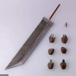 Square Enix Final Fantasy VII Bring Arts Cloud Strife & Hardy-Daytona Figure