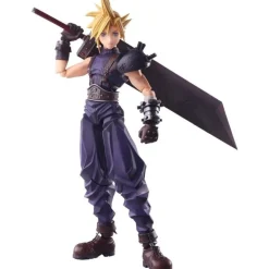 Square Enix Final Fantasy VII Bring Arts Cloud Strife Action Figure JAPAN
