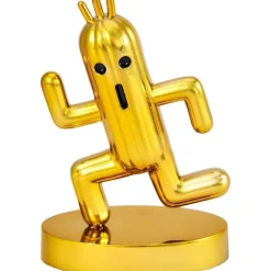 Square Enix Final Fantasy Bright Arts Gallery Gold Cactuar Figure JAPAN OFFICIAL