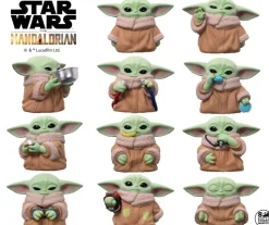 Star Wars Mandalorian Grogu Soft Vinyl Puppet Mascot 11 Pack BOX Figure JAPAN