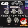 Star Wars Metal Ring Collection All 5 Types Set Figure Capsule Toy JAPAN