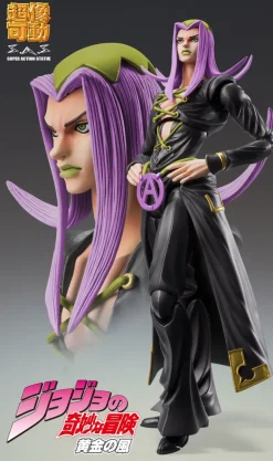 Super Action Statue JoJo's Bizarre Adventure Leone Abbacchio Ver.BLACK Figure