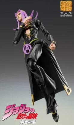Super Action Statue JoJo's Bizarre Adventure Leone Abbacchio Ver.BLACK Figure