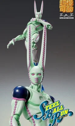 Super Action Statue JoJo's Bizarre Adventure Part.VII Steel Ball Run D4C Second