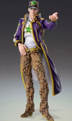 Super Action Statue JoJo's Bizarre Adventure Part 6 Jotaro Kujo Figure JAPAN