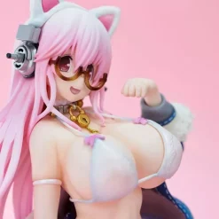 Super Sonico White cat ver. Figure JAPAN OFFICIAL
