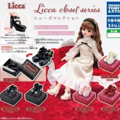 Takara Tomy Arts Licca closet series Shoes Collection Set of 6 Capsule Toy JAPAN