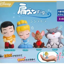 Takara Tomy A.R.T.S Shoulder Zun Fig. Cinderella Complete Set Figure Capsule Toy