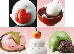 Takara Tomy Panda's Ana Mochibake All 5 Types Figure Capsule Toy JAPAN OFFICIAL