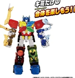 Takara Tomy Transformer Wild King Energy Master Optimus Prime WKM-01 JAPAN