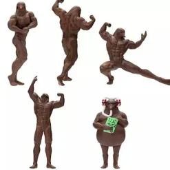 Tamakyu Mole The Truth in the Soil Set of 5 Figure Capsule Toy JAPAN OFFICIAL