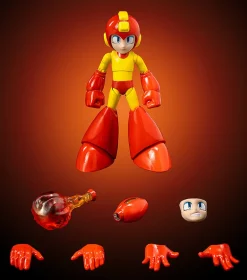 Three Zero MDLX Mega Man Fire Storm Action Figure JAPAN OFFICIAL
