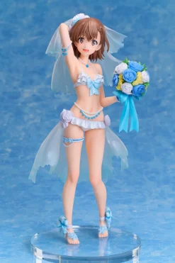 Toaru Kagaku no Railgun T Mikoto Misaka Wedding Swimsuit Ver. 1/7 Figure JAPAN