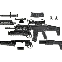 Tomytec LittleArmory LA112 20 Model Rifle & Grenade Launcher 1/12 Model Kit