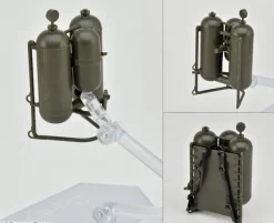 Tomytec LittleArmory LA101 Flamethrower M2 Type 1/12 Model Kit JAPAN OFFICIAL