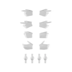 Tomytec LittleArmory LA-OP21 Gun Holding Hand for Megami Device White Model Kit