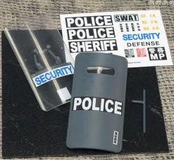 Tomytec LittleArmory LD005 Police Shield B Type 1/12 Model Kit JAPAN OFFICIAL