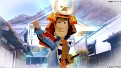 Toy Story 30th Anniversary Real Size Talking Figure Woody KABUTO ver. JAPAN