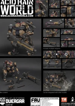 TOYS ALLIANCE Acid Rain FAV-A129 Duergar D2R-w 1/18 Action Figure JAPAN OFFICIAL