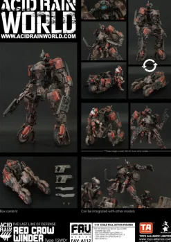 TOYS ALLIANCE Acid Rain FAV-A112 Red Crow Winder Type 12WDr 1/18 Action Figure