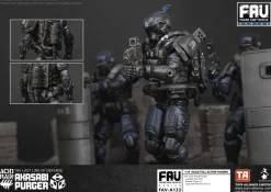 TOYS ALLIANCE Acid Rain FAV-A133 Akasabi Purger 1/18 Action Figure JAPAN