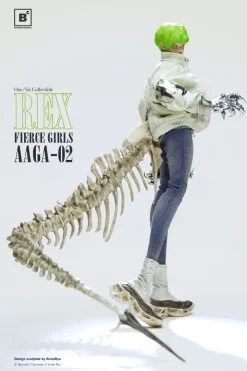 Underverse Beautiful Chemistry BONEGIRL AAGA-02 GUNNER REX 1/6 Action Figure