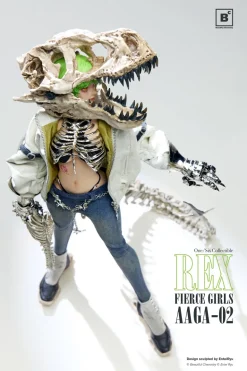Underverse Beautiful Chemistry BONEGIRL AAGA-02 GUNNER REX 1/6 Action Figure