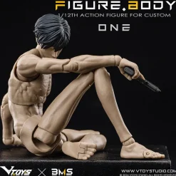 VTOYS x BMS Posable Figure Body ONE VB003 Yellow Skin 1/12 Action Figure JAPAN